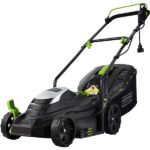 using quiet lawn mower on your lawn